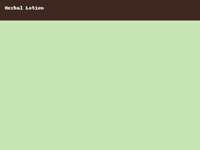 Herbal Lotion